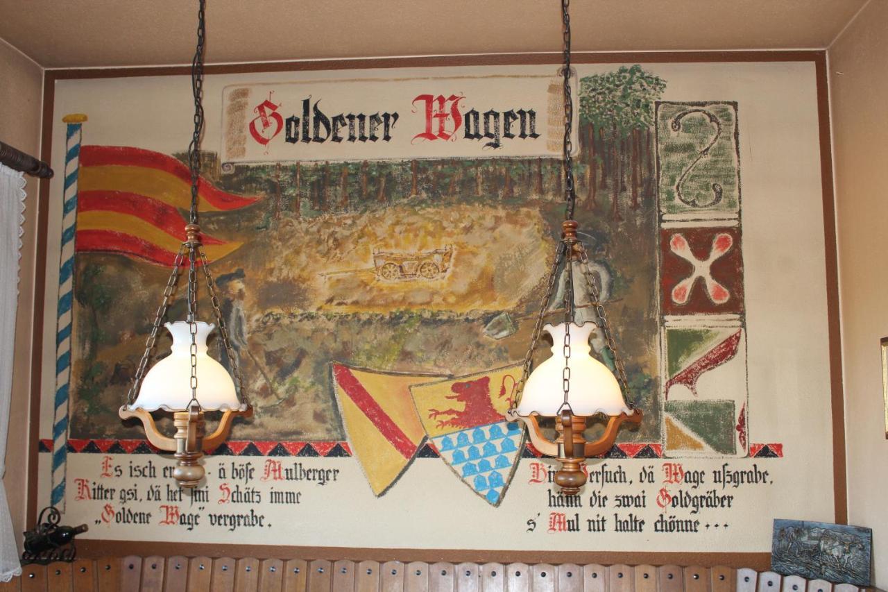 Hotel Zum Goldenen Wagen Maulburg Экстерьер фото